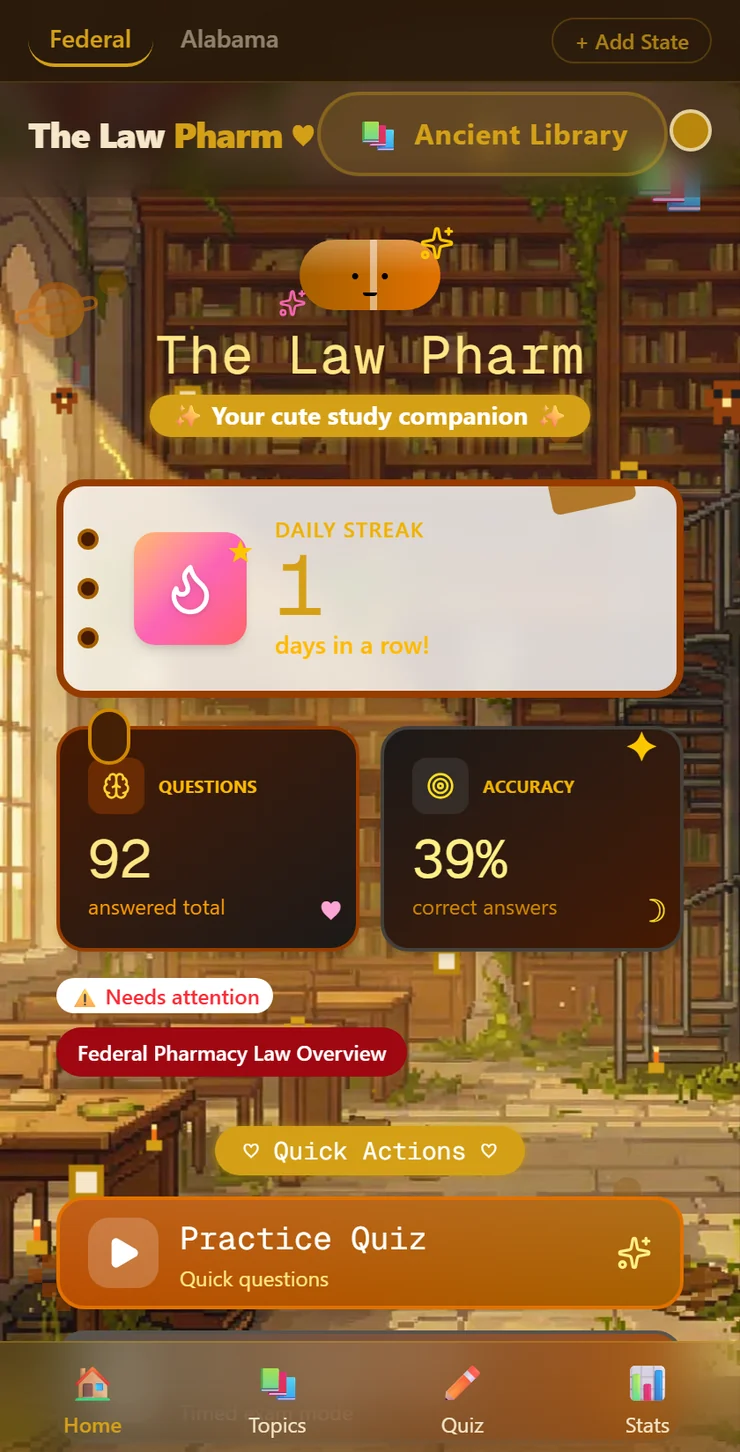 Ancient Library theme
